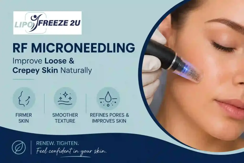 Can RF Microneedling Help Improve Loose and Crepey Skin Hanwell?